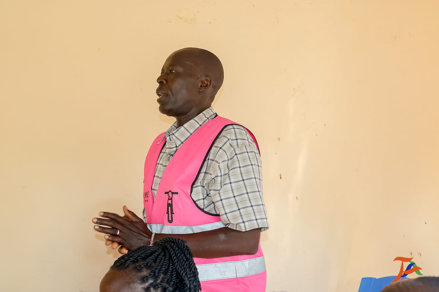 Adolescent girls engaged in a Sauti Zetu awareness session
